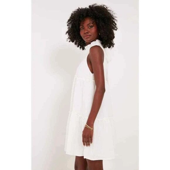 Pomander Place Tuckernuck Morgan Sleeveless High Neck Mini Dress 41442 - Picture 3 of 13